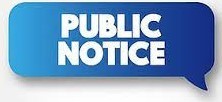 Public Notice - Legal Notice